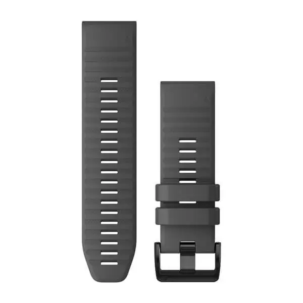 Garmin Óraszíj 26 mm palaszürke szilikon, fekete csat (QuickFit) Enduro Nieuw