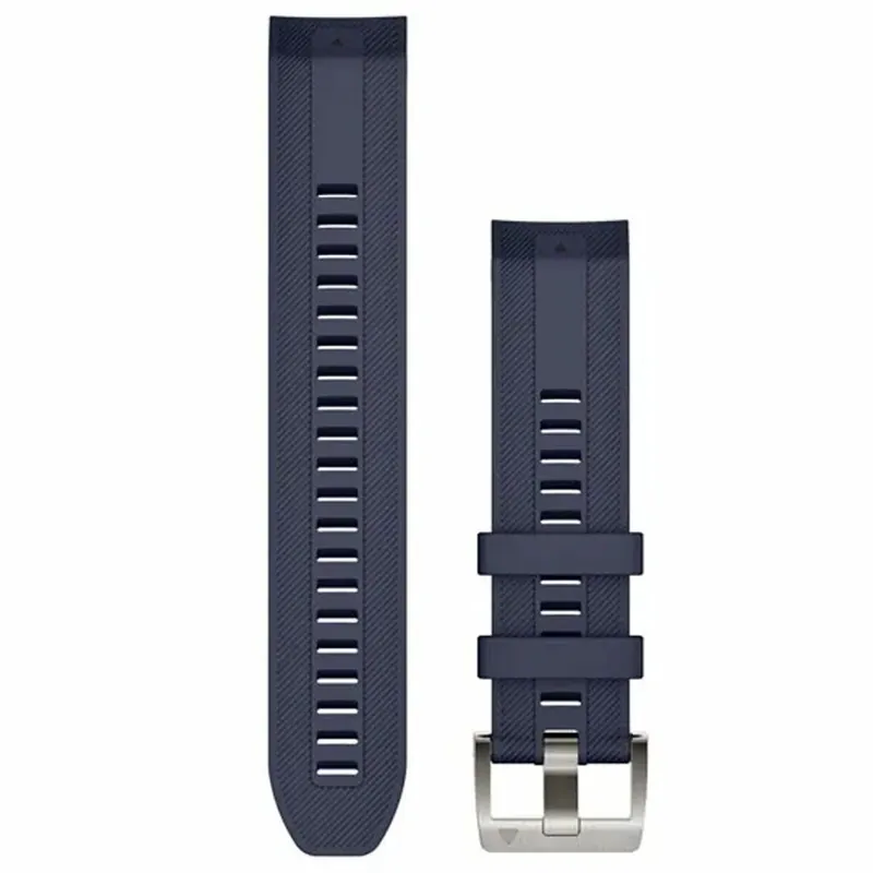 Garmin Óraszíj 22 mm navy szilikon (QuickFit), MARQ (Gen 2) Lage Prijs