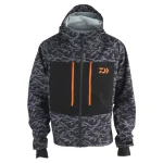 Daiwa Daiwa D-Vec Wading Jacket L grey camo, L kabát Lage Prijs