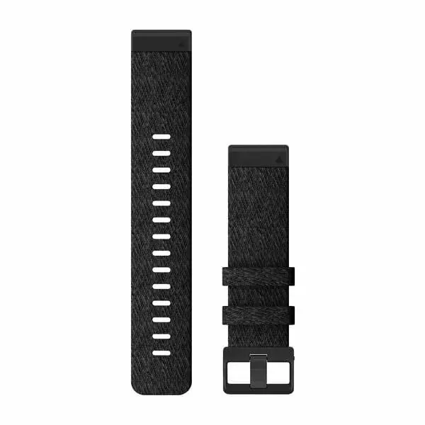 Shop Nu Garmin Óraszíj 22 mm fekete nylon, fekete csat (QuickFit) Fenix 6