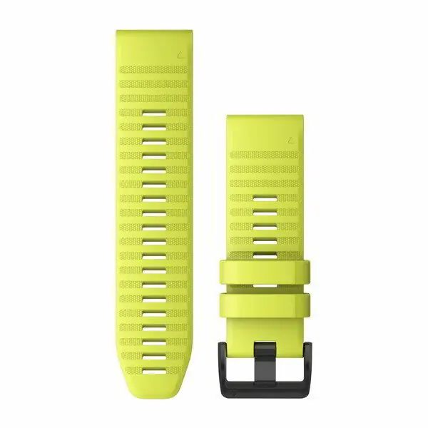 Garmin Óraszíj 26 mm sárga szilikon, fekete csat (QuickFit)Fenix 6X Lage Prijs