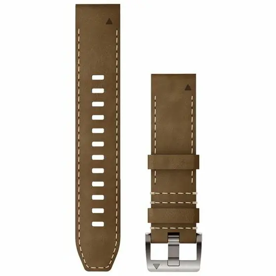 Garmin Óraszíj 22 mm bőr/FKM hibrid, tundra/fekete (QuickFit), MARQ (Gen 2) Laatste Versie