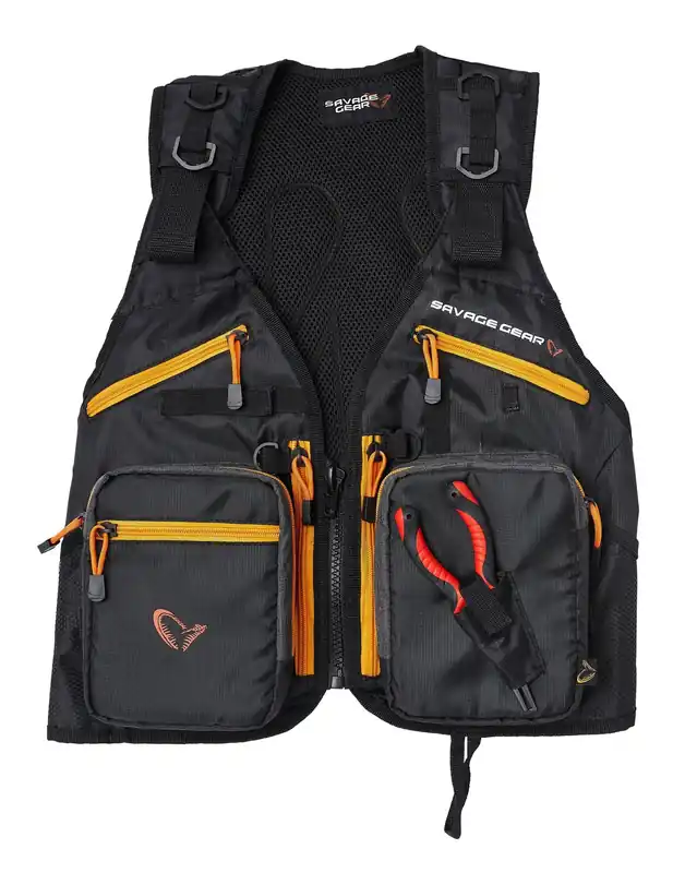 Shop Nu Savage Gear PRO-TACT SPINNING VEST ONE SIZE BLACK pergető mellény