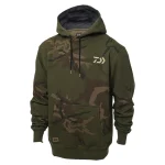 Alleen Vandaag Daiwa Carp Camo Hoodie (green camo, M) pulóver