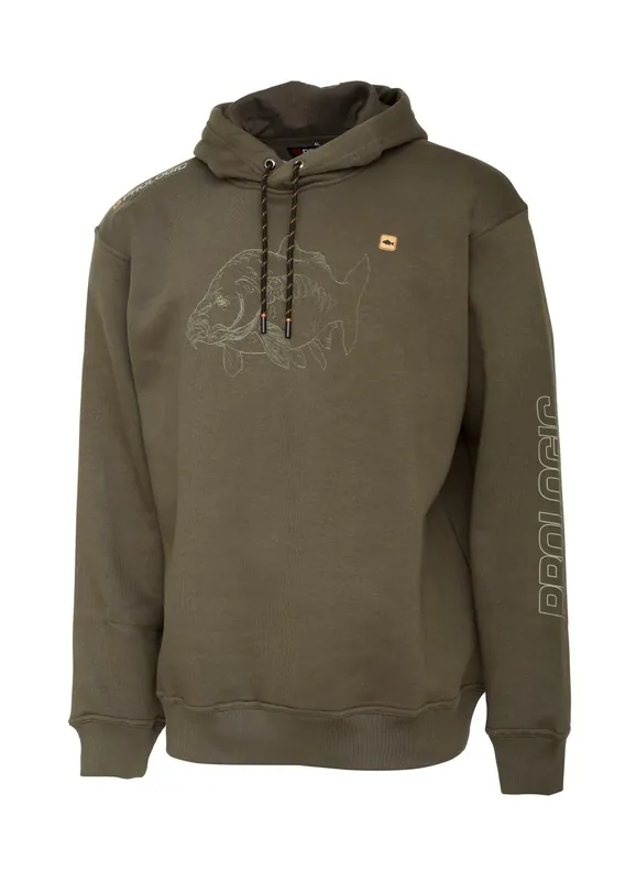 Dagaanbieding Prologic MIRROR CARP HOODIE XXL IVY GREEN kapucnis pulóver