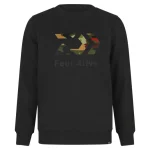 Snelle Levering Daiwa D-VEC Crew Neck Camo (charcoal, M)