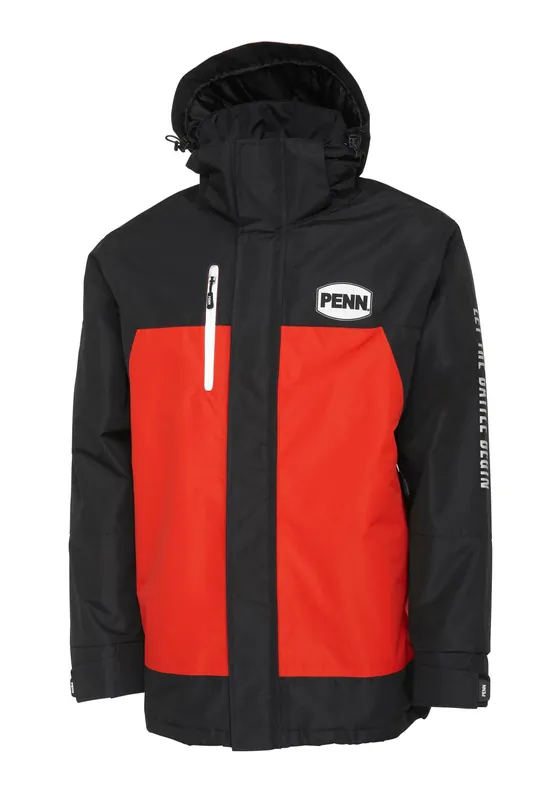PENN FIERCE JACKET L FIERY RED/INK kabát Finale Uitverkoop