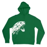 CarpZoom Pontyos kapucnis pulóver, XL, zöld Flitsaanbieding