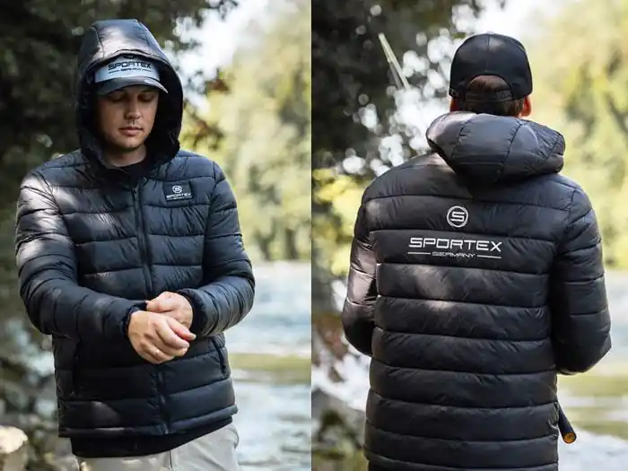 Finale Uitverkoop Sportex Puffy Jacket Kabát L