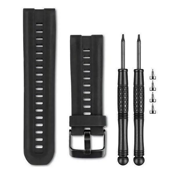 Alleen Vandaag Garmin Black Silicone Band