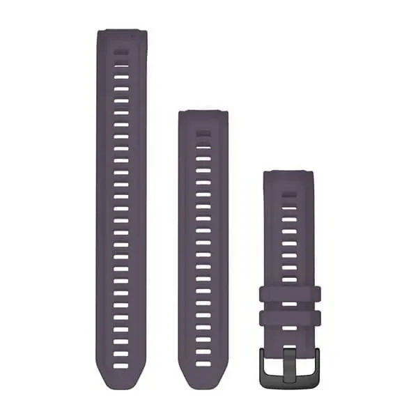 Garmin Óraszíj 20 mm mély orchidea szilikon, extra hosszú kiegészítő szíjja (Instinct 2S) Veilige Betaling