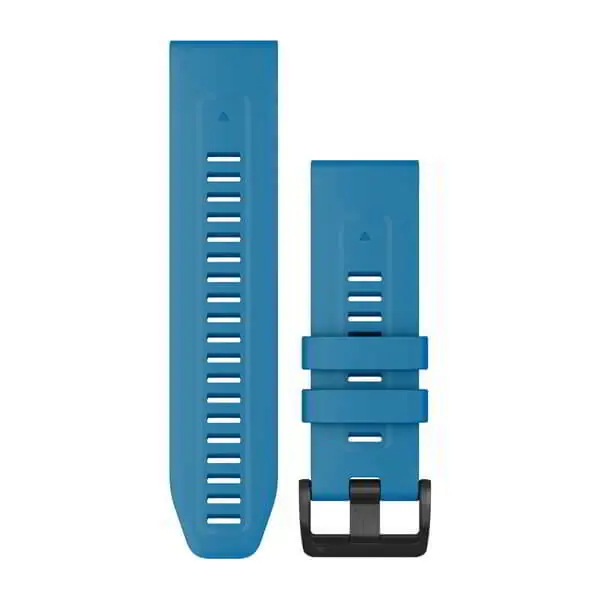 Beperkte Voorraad Garmin Óraszíj 26 mm cirrus kék szilikon (QuickFit) (Quatix 7)