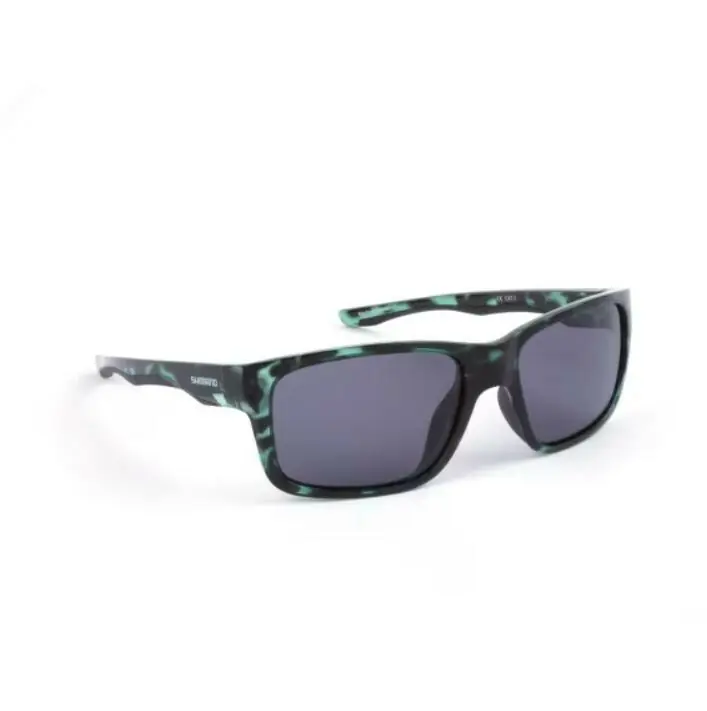 Shop Nu Shimano Aspire Green Tortoiseshell & Dark Grey polarizált napszemüveg