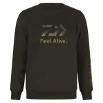 Beperkte Voorraad Daiwa D-Vec Crew Neck Zander (dark olive, M)