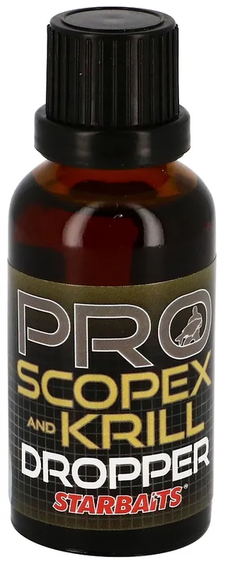 Starbaits Dropper Pro Scopex & Krill 30ml Direct Beschikbaar