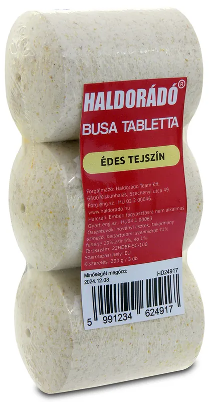 Haldorádó Busa tabletta - Édes tejszín Laatste Versie