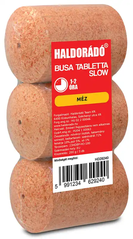 Aanbieding HALDORÁDÓ Busa tabletta Slow - Méz