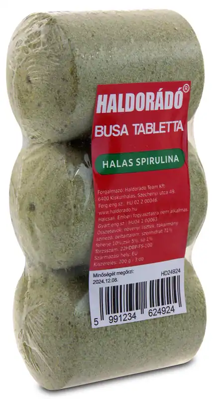 Koop Vandaag Haldorádó Busa tabletta - Halas spirulina