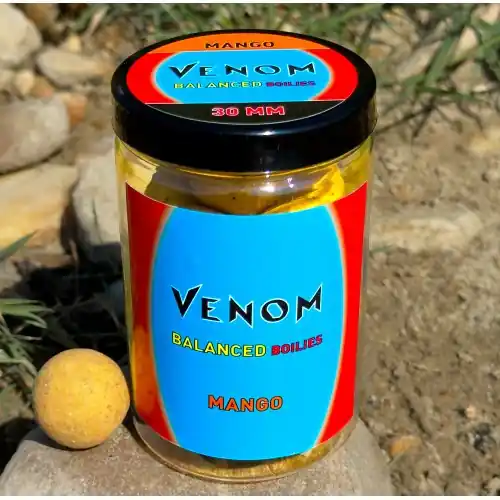 Feedermánia Venom Balanced Boilies Mango 30 mm Seizoensaanbieding