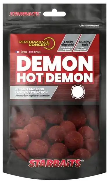 Weekendaanbieding Starbaits Boilies Hot Demon 250g 10mm