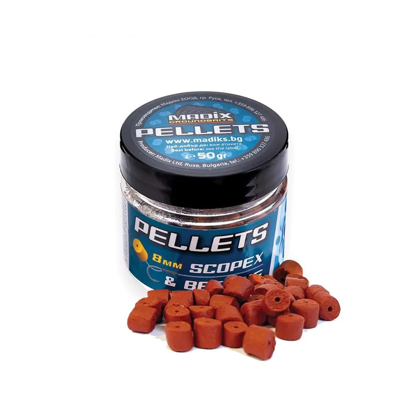 Flitsaanbieding MADIX HOROG PELLET 8MM 50GR SCOPEX&N BUTYRIC