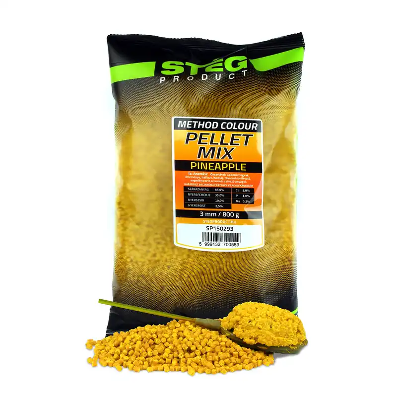 Stég Pellet Mix 800g 3mm - ananász Koopje