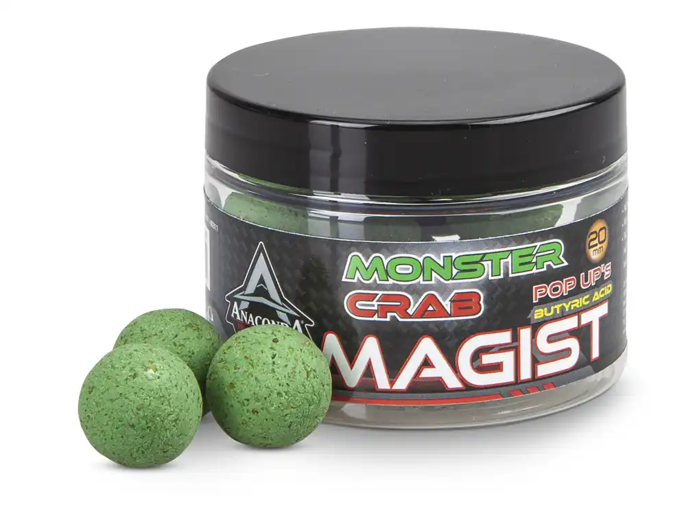 Favoriet ANACONDA Magist Balls PopUp‘s Monster Crab/Fűszeres-Rák/50g