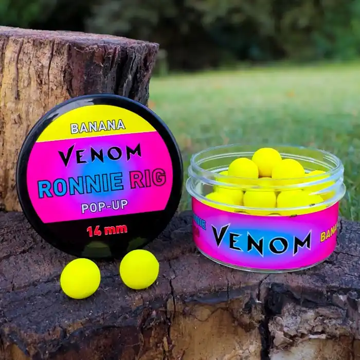 Op = Op Feedermánia Venom Ronnie Rig Pop-Up 14 mm Banana