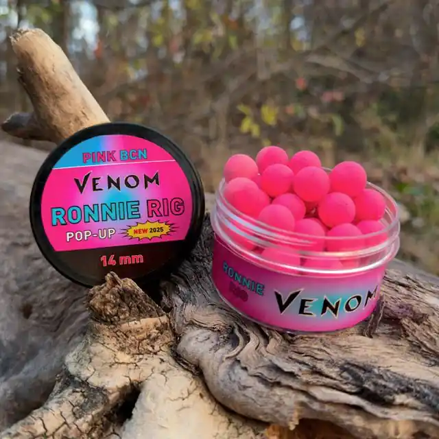 Bestel Nu Feedermánia Venom Ronnie Rig Pop-Up 14 mm PINK BCN