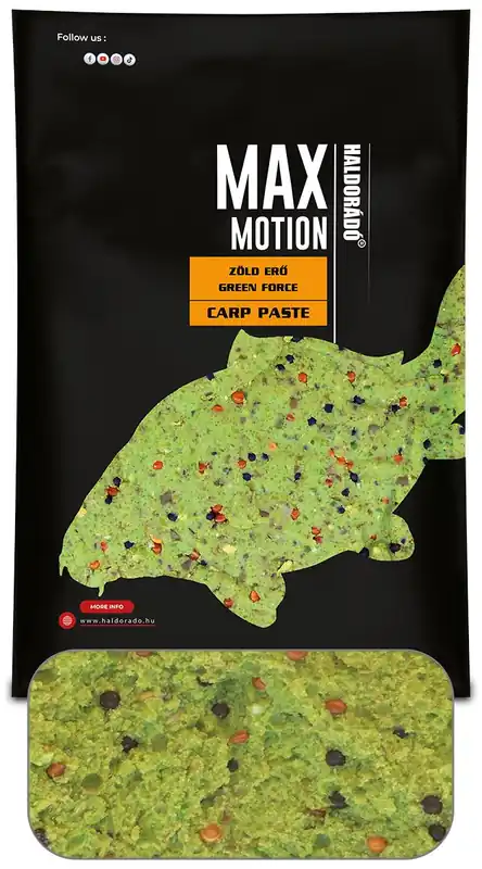 Haldorádó MAX MOTION Carp Paste - Green Force Direct Verzonden