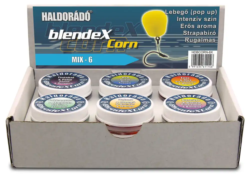 Gecertificeerd Haldorádó BlendexCorn - MIX-6 / 6 íz egy dobozban