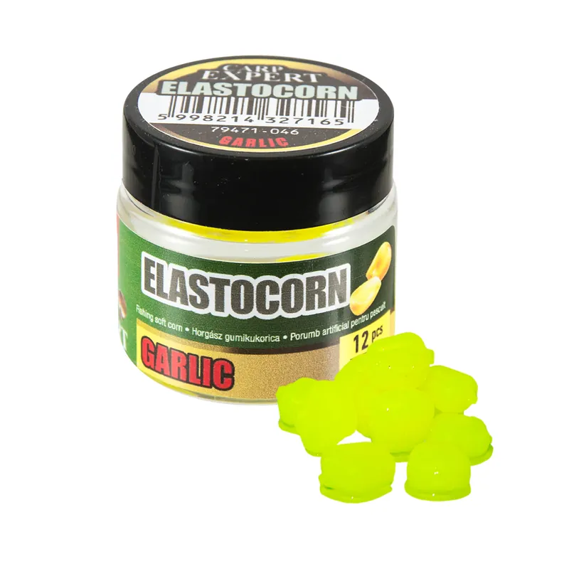 Carp Expert Elastocorn Gumikukorica Normál Fluo Sárga Fokhagyma Express Levering