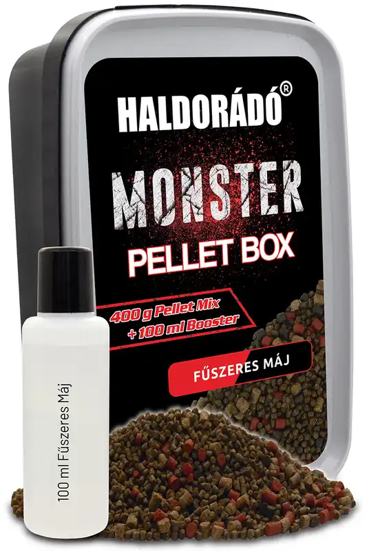 HALDORÁDÓ MONSTER Pellet Box - Fűszeres Máj Korting