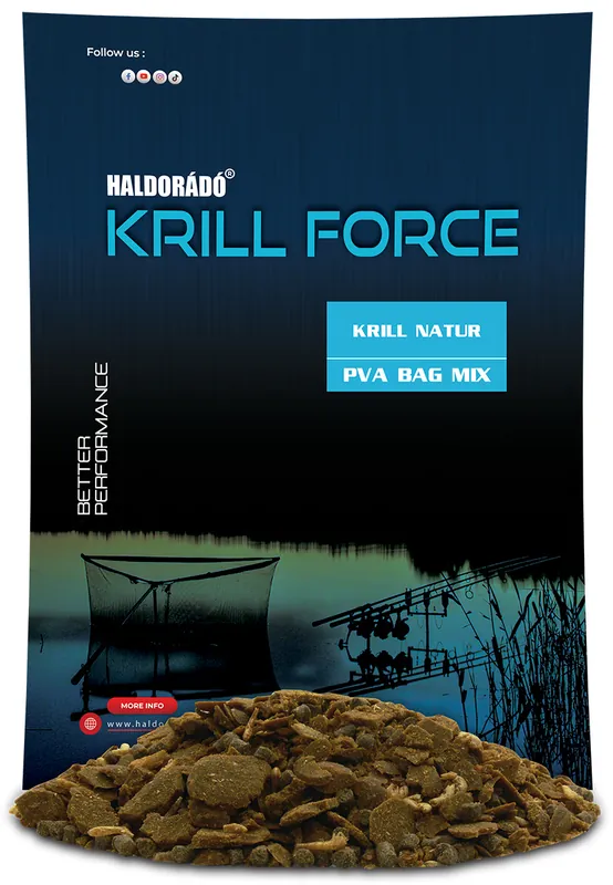 Haldorádó KRILL FORCE PVA Bag Mix - Krill Natur Betaalbaar