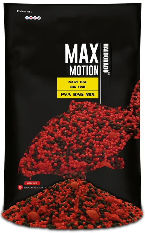 Express Levering Haldorádó MAX MOTION PVA Bag Mix - Nagy Hal
