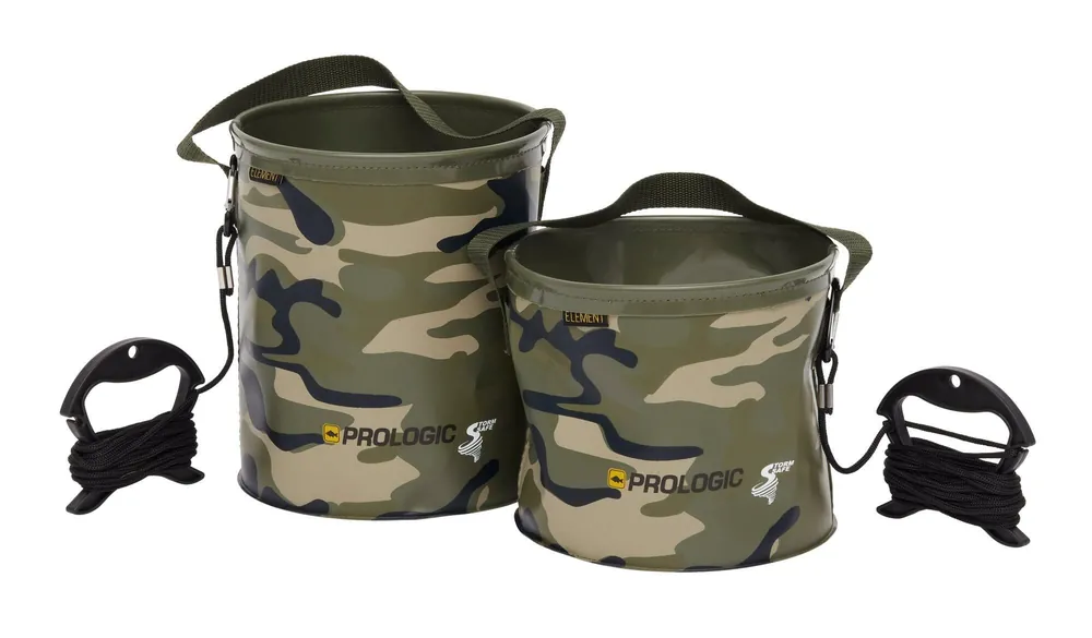 Prologic ELEMENT CAMO WATER BUCKET MEDIUM 6.2L horgász EVA vödör Dagaanbieding