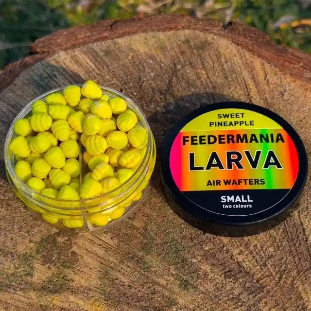 Gereduceerde Prijs Feedermánia Larva Air Wafters Two Tone S Sweet Pineapple