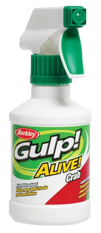 Berkley GULP SPRAY 8OZ CRAB attraktor Speciale Aanbieding