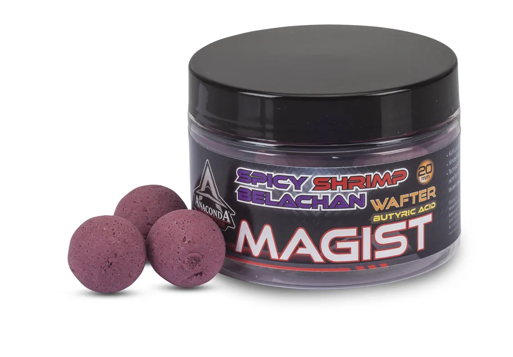 ANACONDA Magist Wafter Spisy Shrimp Belachan/Fűszeres gernélarák / 70g / 20mm Direct Beschikbaar
