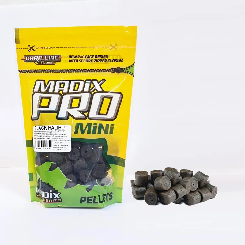 MADIX HOROG PELLET 14MM 200GR BLACK HALIBUT Op = Op