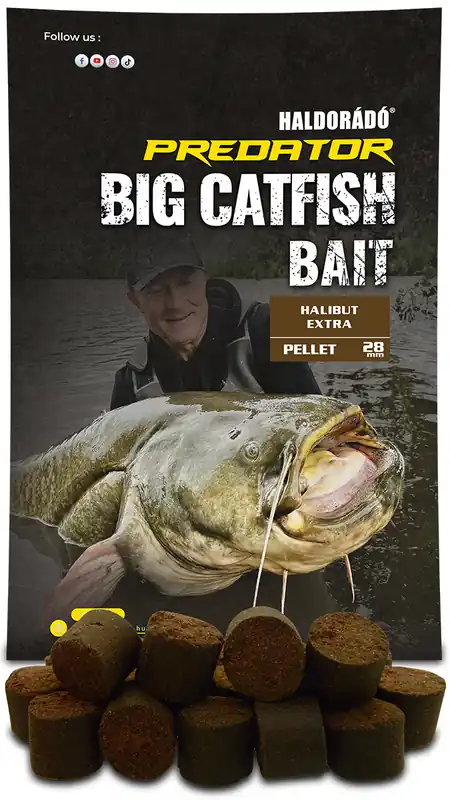 Nu Kopen Haldorádó Catfish Bait Pellet 28 mm - Halibut Extra 1 kg