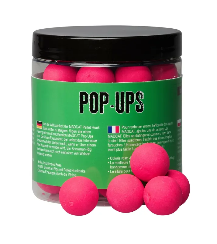 MADCAT 20mm - vér&máj harcsázó pop-up 100g Populair