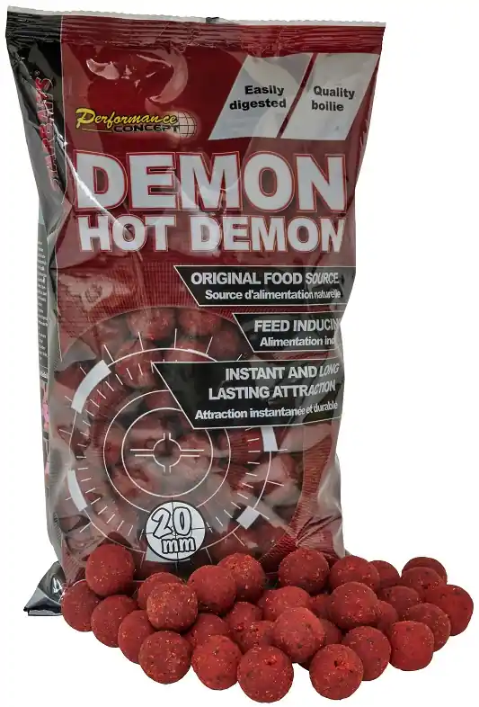 Starbaits Boilies Hot Demon 800g 24mm Laatste Kans