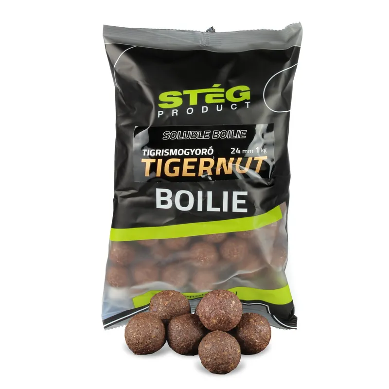 Direct Beschikbaar Stég Soluble Boilie 24mm 800g - tigrismogyoró