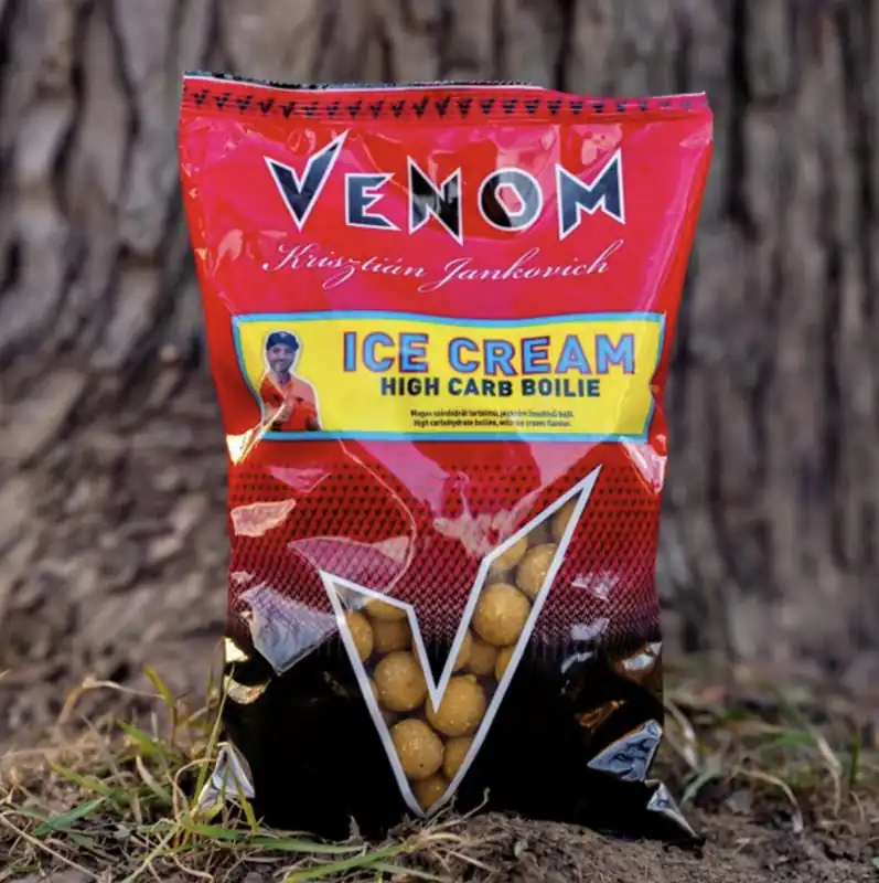Venom High Carb Boilie 30 mm Ice Cream Koop Vandaag
