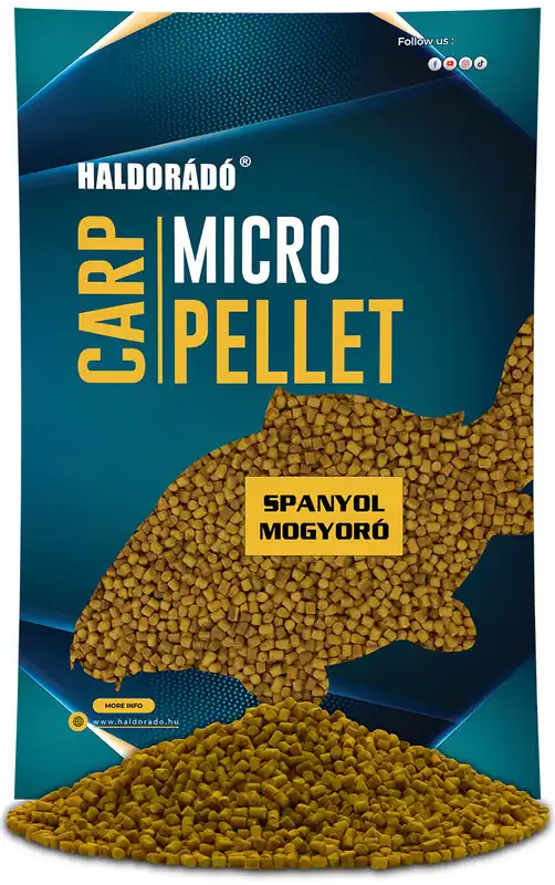HALDORÁDÓ Carp Micro Pellet - Spanyol Mogyoró Aanbieding