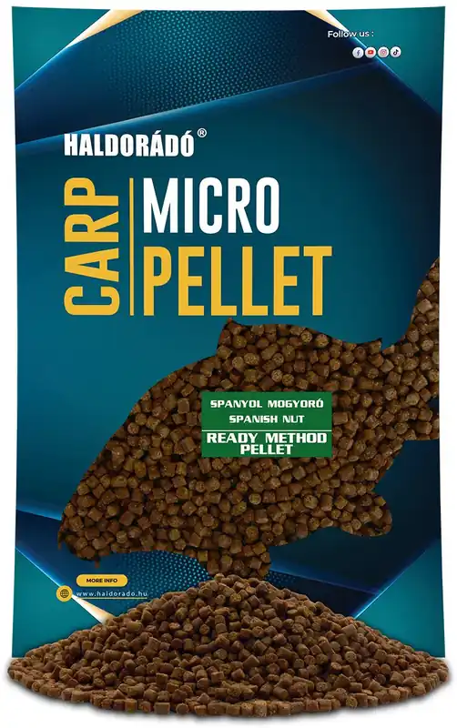 Tijdelijk Beschikbaar Haldorádó Ready Method Pellet - Spanyol Mogyoró
