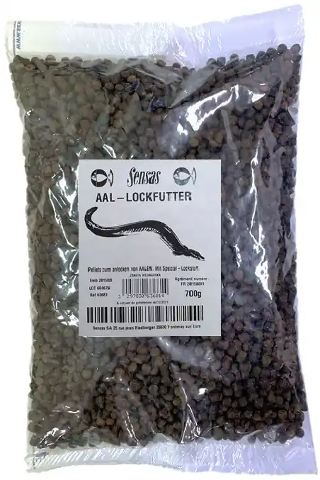 Sensas Pellet Aal Lockfutter 700g Uitverkoop