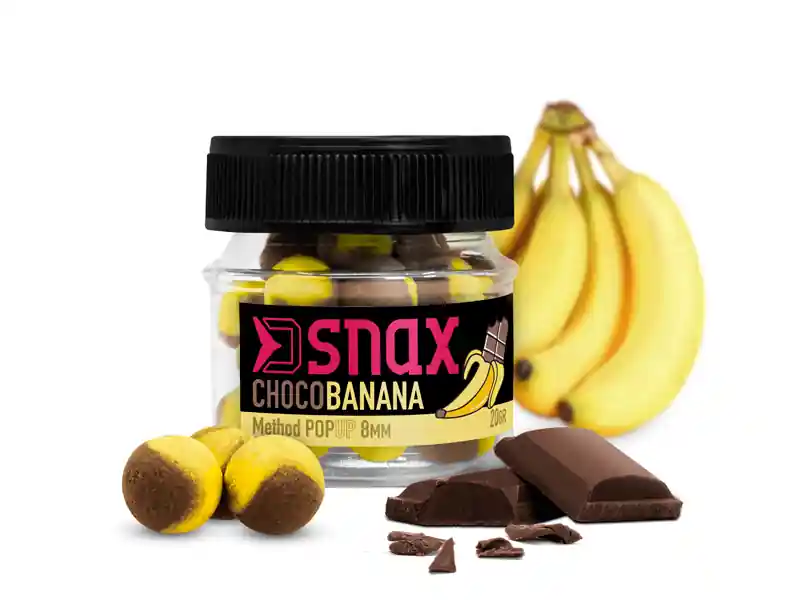 Delphin D SNAX POP csali 8mm/20g (Csokoládé-Banán) Dagaanbieding