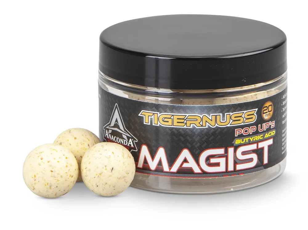 ANACONDA Magist Balls PopUp‘s Tigernuss/Tigrismogyoró / 50g / 20mm Finale Uitverkoop